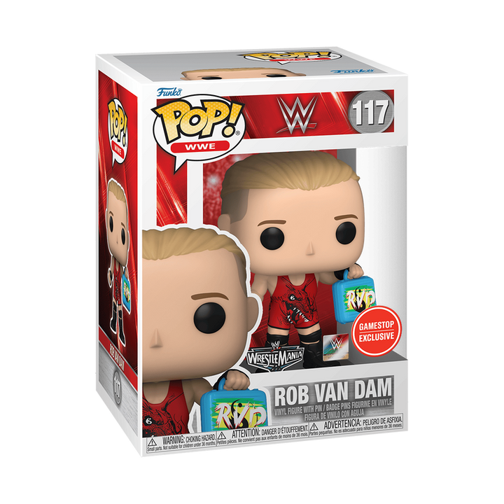Funko Pop! WWE Rob Van Dam with Pin