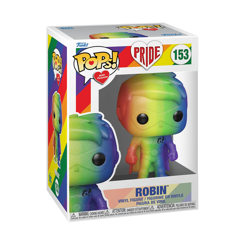 Funko Pop! DC Comics Robin (Rainbow Glitter)