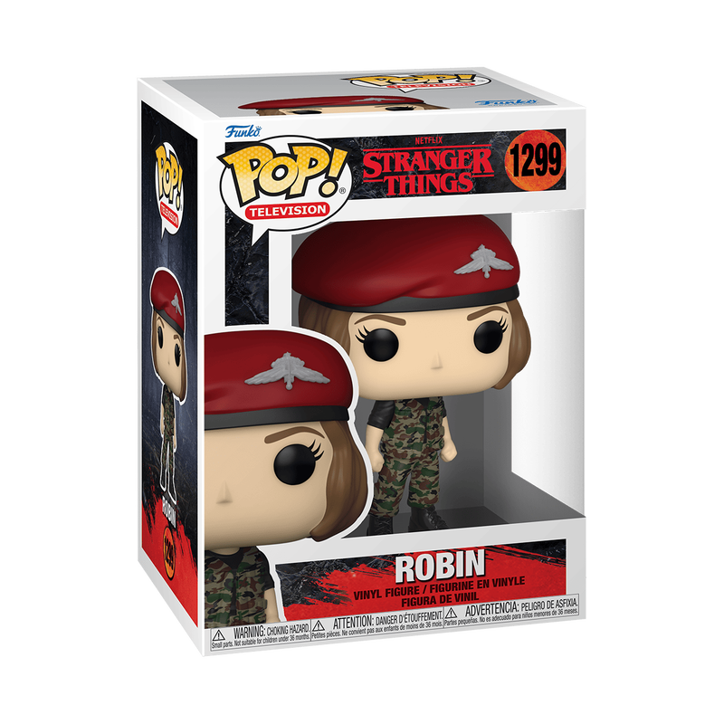 Funko Pop! Stranger Things Robin in Hunter Outfit