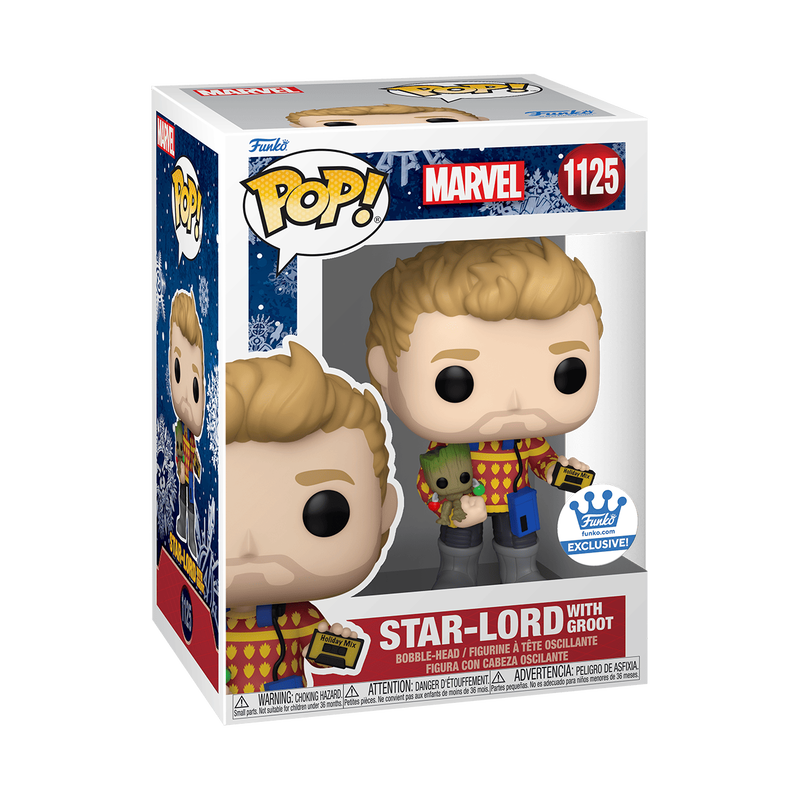 Funko Pop! Marvel: Star-Lord with Groot