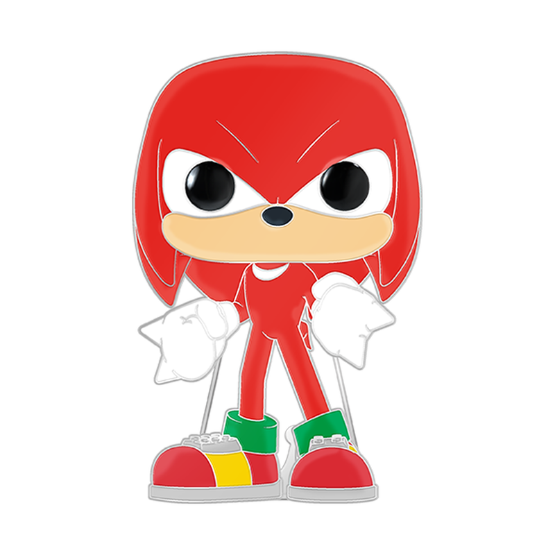 Funko Anime: Sonic The Hedgehog Pin Knuckles Glow in The Dark