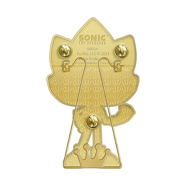 Funko Anime: Sonic The Hedgehog Pin Super Sonic Glow in The Dark
