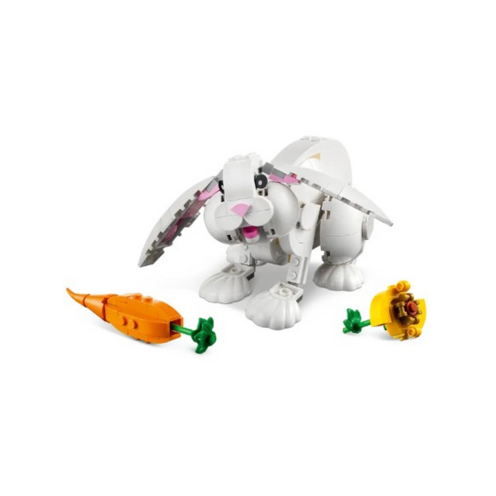 Lego Creator 3-in-1 White Rabbit Animal Toy Building Set 31133