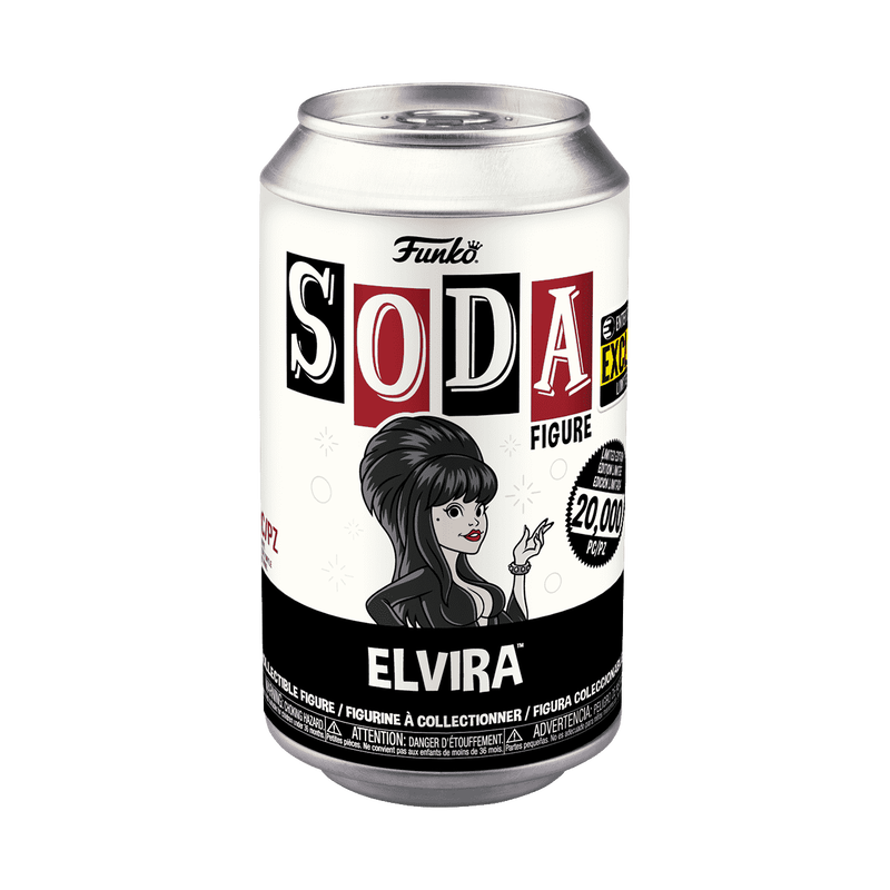 Funko Vinyl Soda TV: Elvira Chase