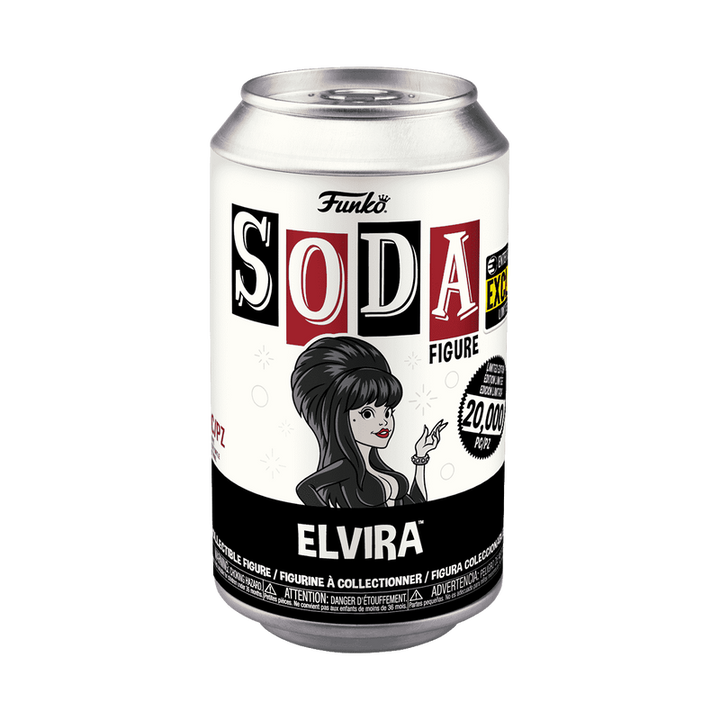Funko Vinyl Soda TV: Elvira Chase