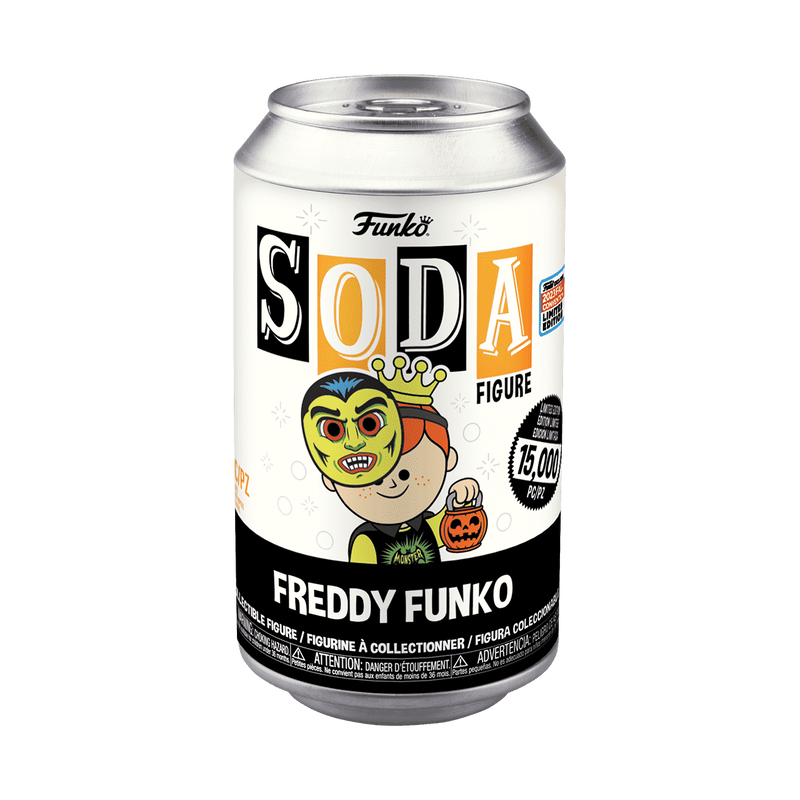Funko Vinyl SODA Trick or Treat Freddy Funko Chase
