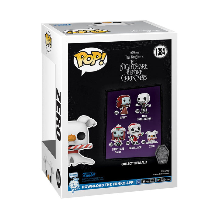 Funko Pop! The Nightmare Before Christmas 30th Anniversary Zero with Candy