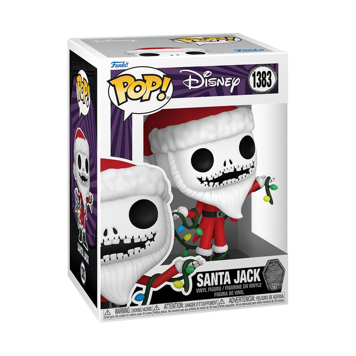 Funko Pop! Spooky: The Nightmare Before Christmas 30th Anniversary Santa Jack