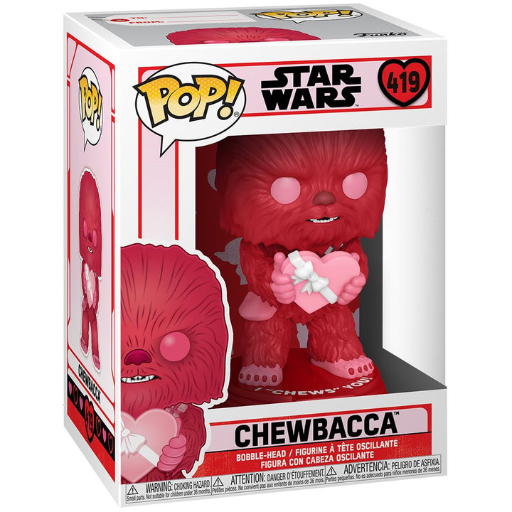 Funko POP! Star Wars Valentines: Cupid Chewbacca With Heart