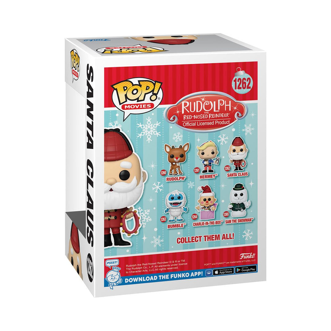 Funko Pop! Movies: Rudolph the Red-Nosed Reindeer Santa Claus (Off Season)