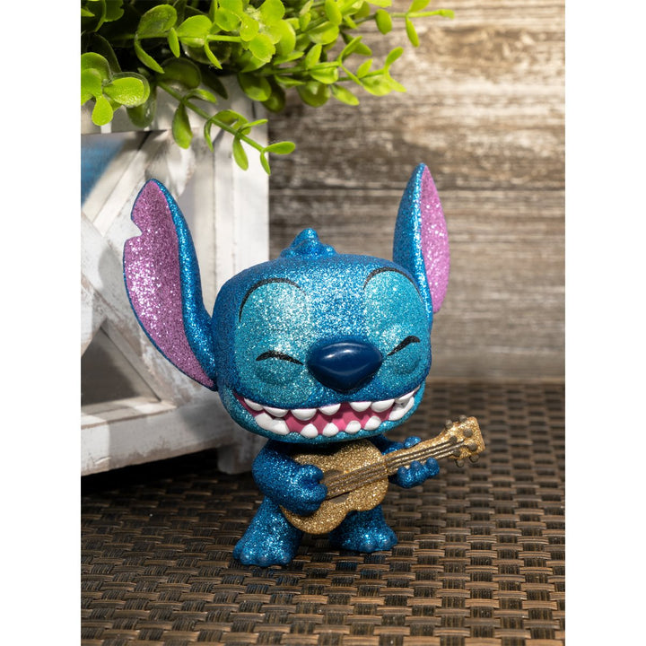 Funko Pop! Disney: Lilo & Stitch Stitch with Ukulele Diamond Glitter
