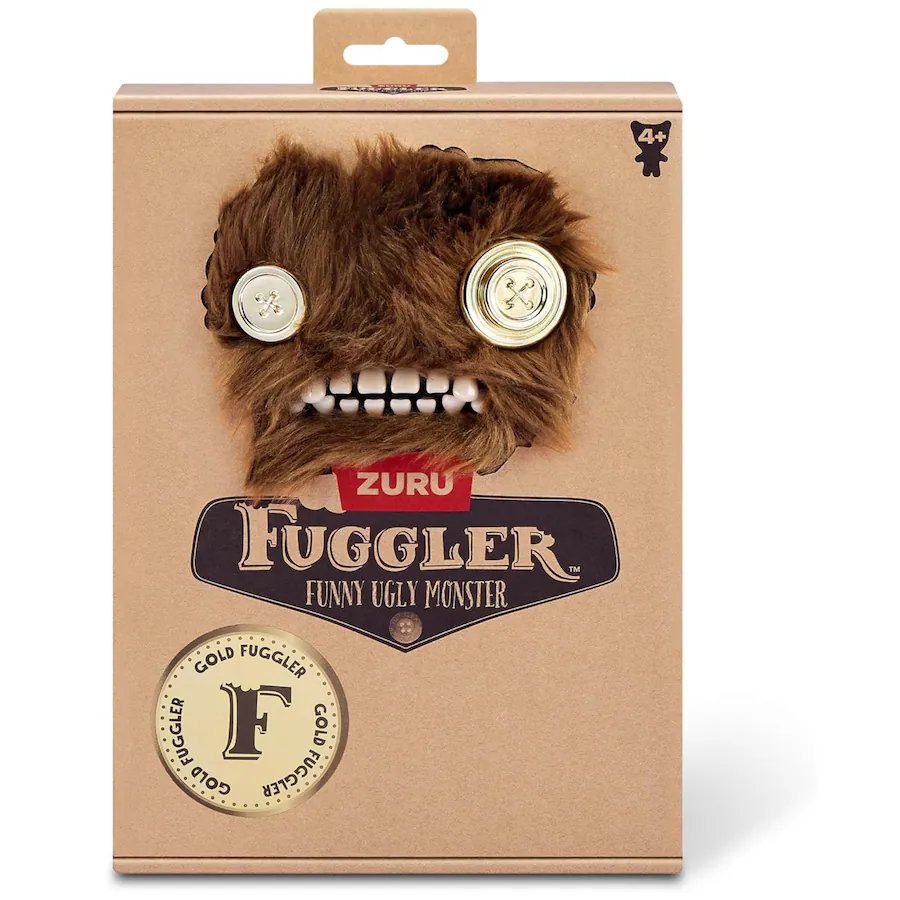 Zuru Fuggler: Gold Fuggs 9" Funny Ugly Monster Plush | Choose Your Character