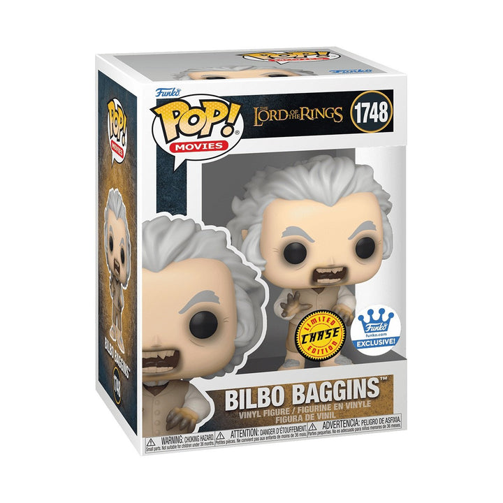 Funko Pop! Movies: The Lord of the Rings - Bilbo Baggins (Possessed) Chase Shop Exclusive