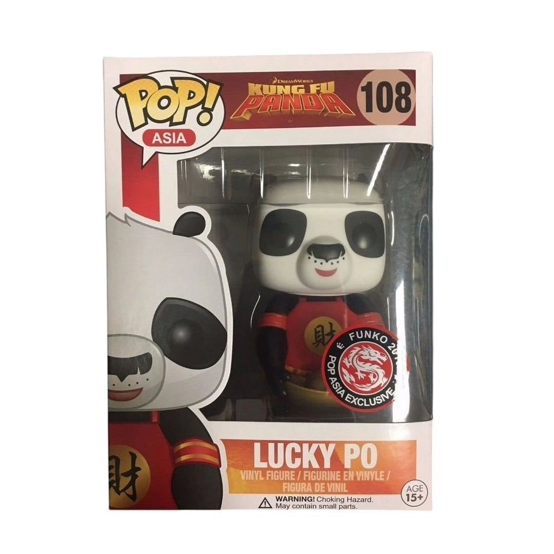 This Funko action figure Kung Fu Panda - Lucky Po is part of the POP! Asia series which currently counts 356 action figures. It is known under the reference number 108. This POP represents the character Po. This POP Vinyl action figure is part of the...
