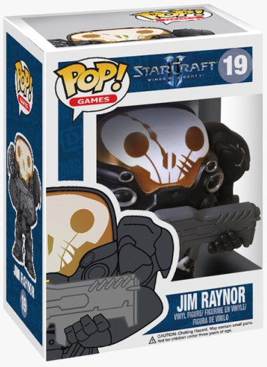 Funko POP! Games: StarCraft II - Jim Raynor Marine Suit