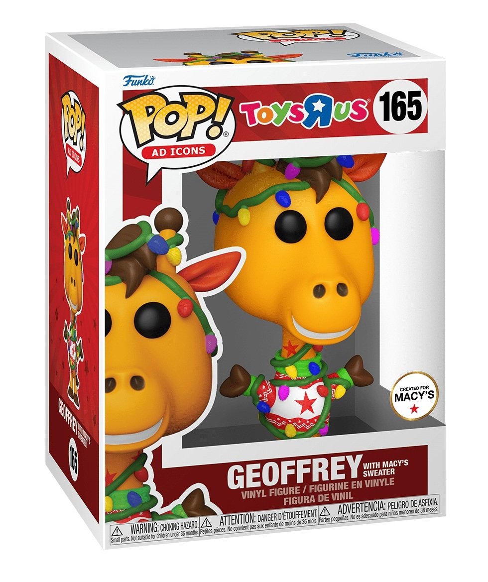 Funko Pop! Ad Icons: Toys R Us - Geoffrey with Macy Sweater Shop Exclusive