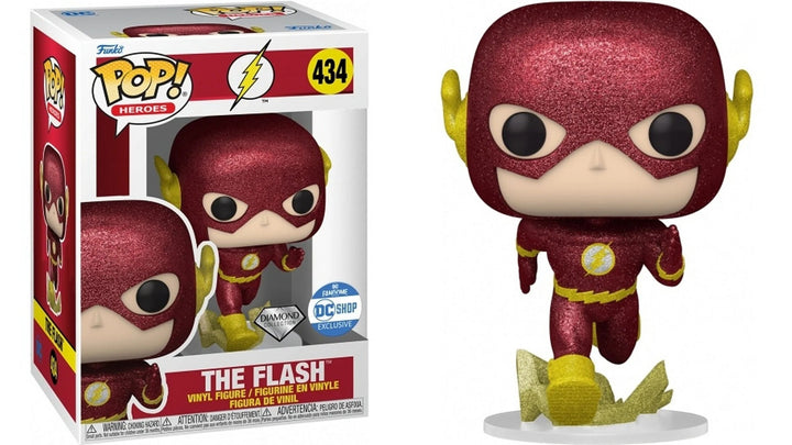 Funko Pop! Heroes: DC Comics - The Flash (Diamond Glitter) DC Shop Exclusive