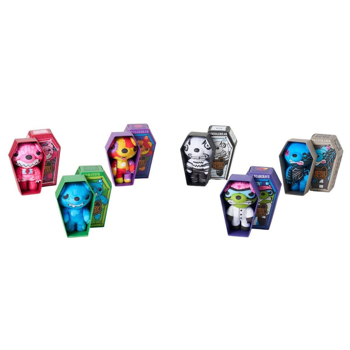 Deddy Bears 5-Inch Plushie in Mini Coffin Box | Lil' Coffin Dodgers S3 Collectible