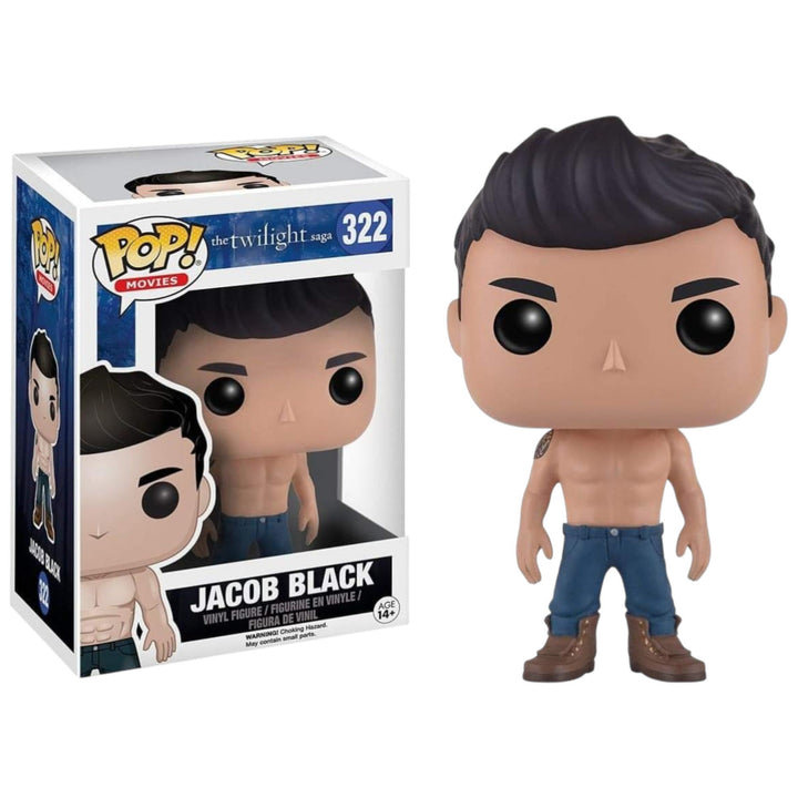 Funko Pop! Movies: The Twilight Saga - Jacob Black (Shirtless Version) #322 Vinyl Figure