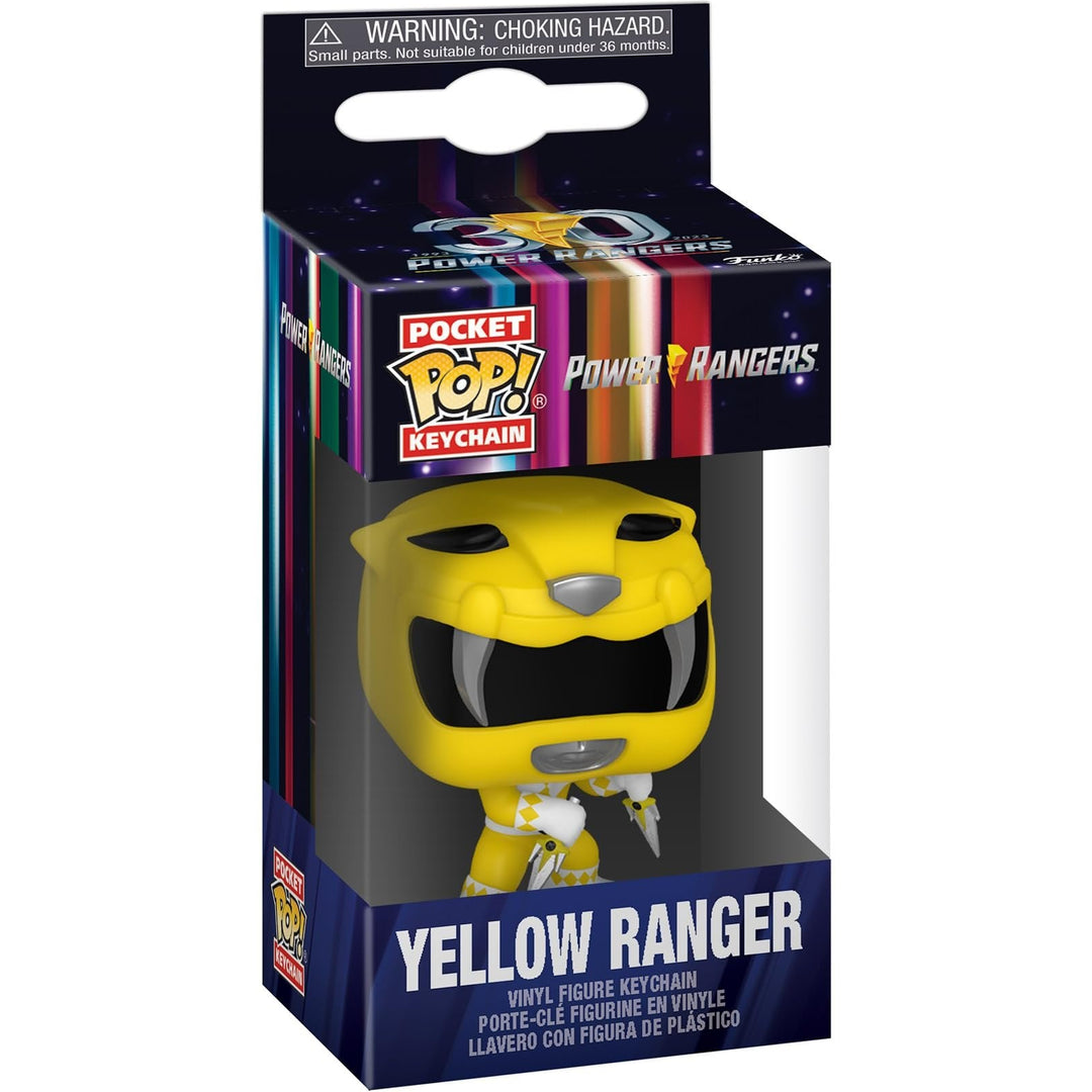 Funko Pocket Pop! Yellow Ranger Key Chain (MMPR 30th Anniversary)