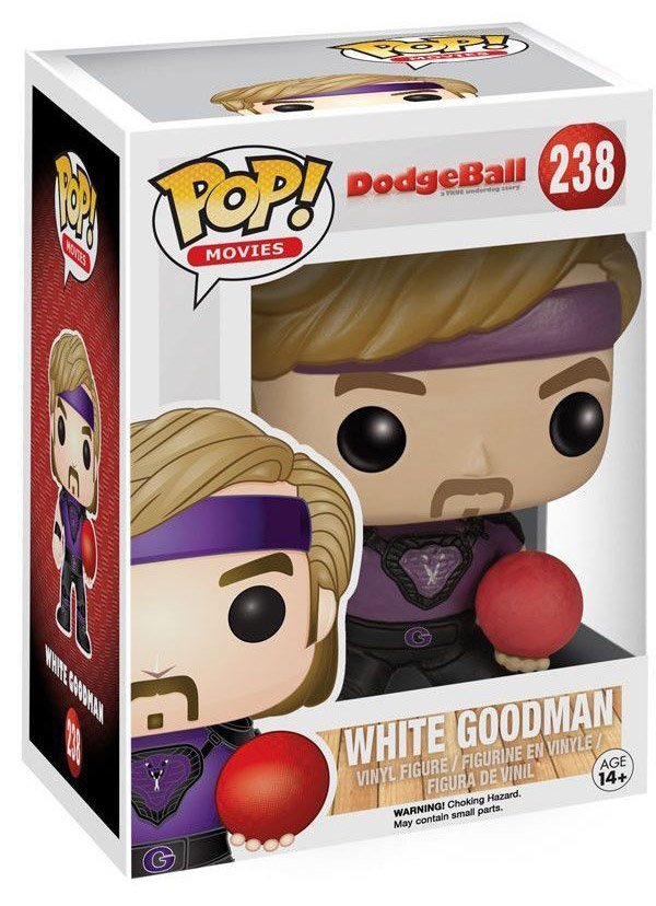 Funko POP! Movies: Dodgeball - White Goodman Vinyl Figure