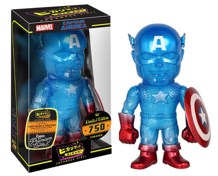Funko Hikari: Marvel - Captain America (True Blue)