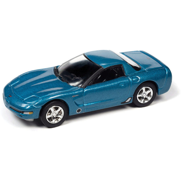 Johnny Lightning Muscle Cars 2001 Chevy Corvette Z06 (Nassau Blue)