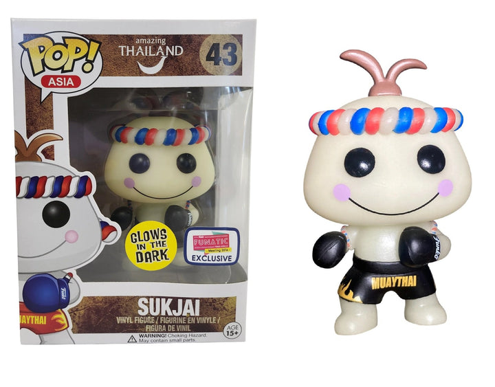 Funko Pop! Asia: Amazing Thailand - Sukjai Glow-in-the-Dark Exclusive