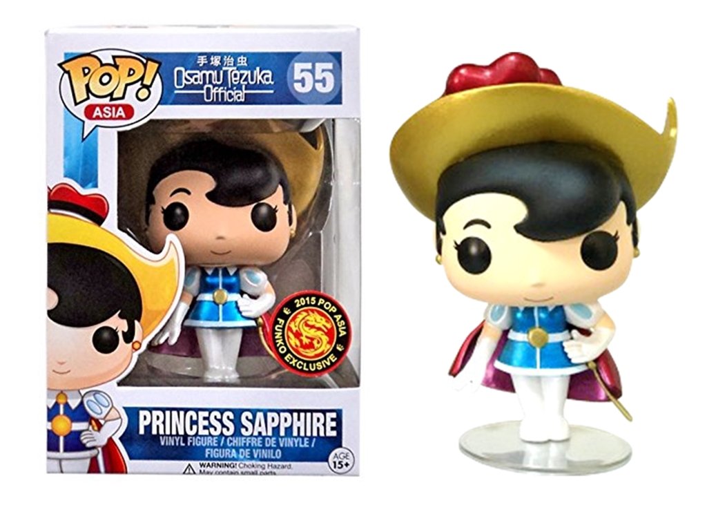 Funko POP! Asia:  Osamu Tezuka - Princess Sapphire (Metallic) Exclusive