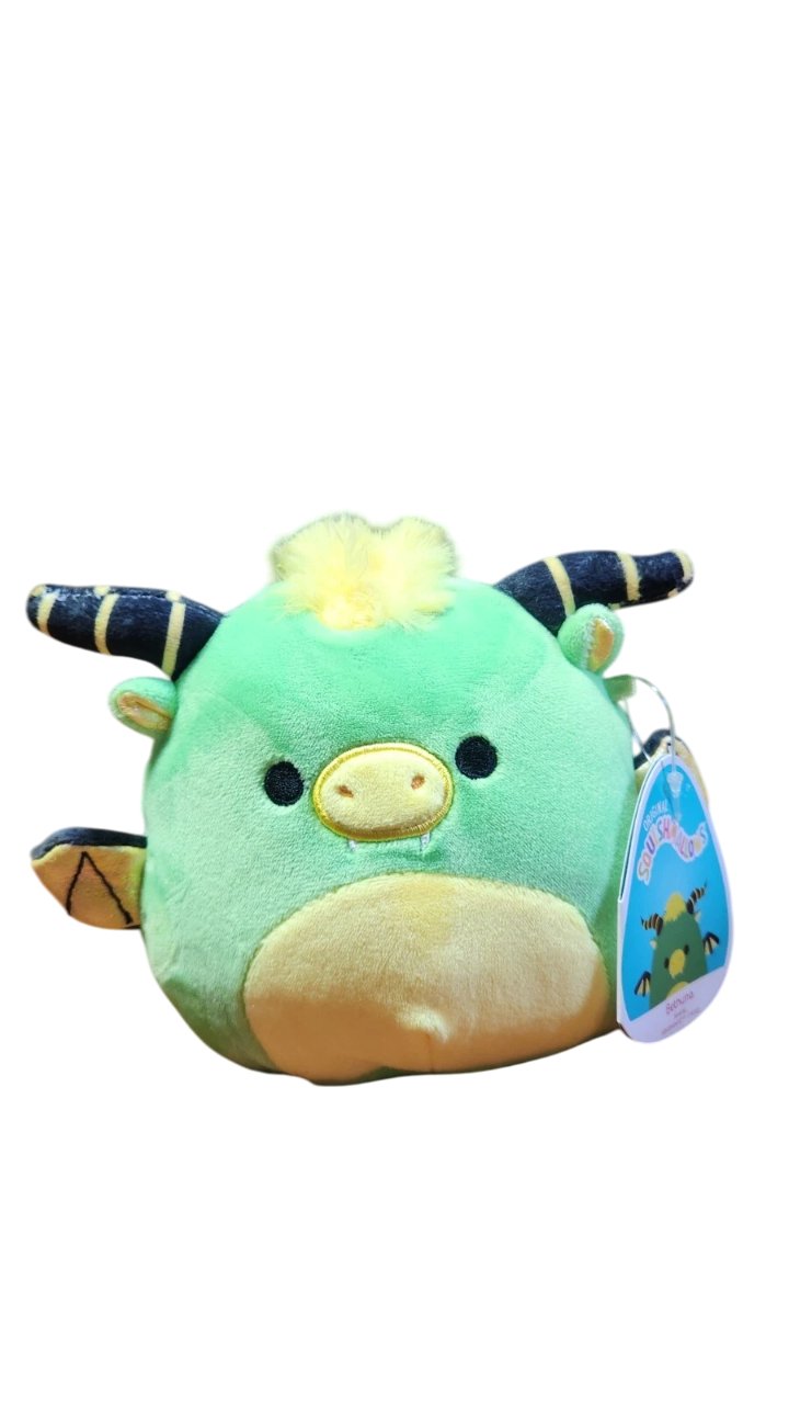 Squishmallows Blacklight Squad Bethuna the Dragon 5" Plush