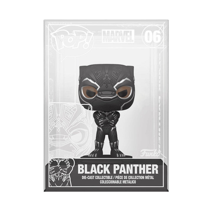 Funko Pop! Die-Cast: Marvel - Black Panther Shop Exclusive