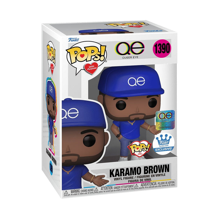Funko Pop! TV: Queer Eye - Karamo Brown Shop Exclusive (Pops with Purpose)