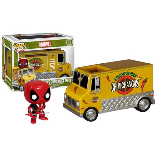 Funko POP! Rides: Marvel - Deadpool's Chimichanga Truck Vinyl Figure