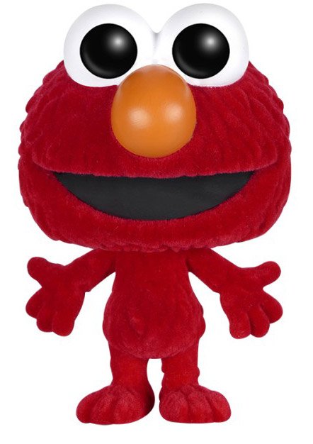 Funko POP! Sesame Street - Elmo Exclusive Flocked Vinyl Figure