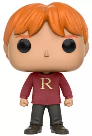 Funko POP! Movies: Harry Potter - Ron Weasley Sweater Exclusive