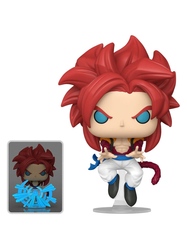 Funko Pop! Animation: Dragon Ball GT - Super Saiyan 4 Gogeta #2074 CHASE Glow in the Dark with Energy Blast