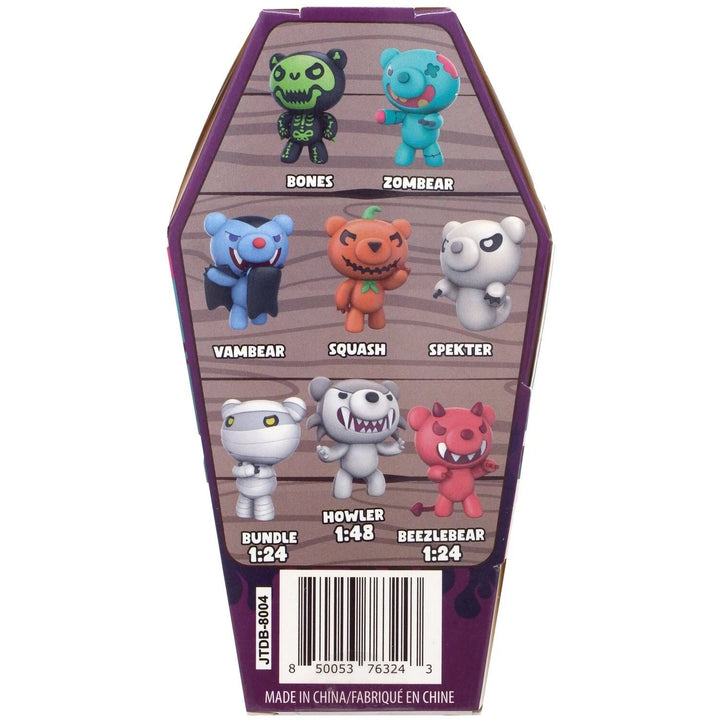 Deddy Bears 3-Inch Mini Figure in Coffin Box | Spooky-Cute Collectible (Pick Your Character)