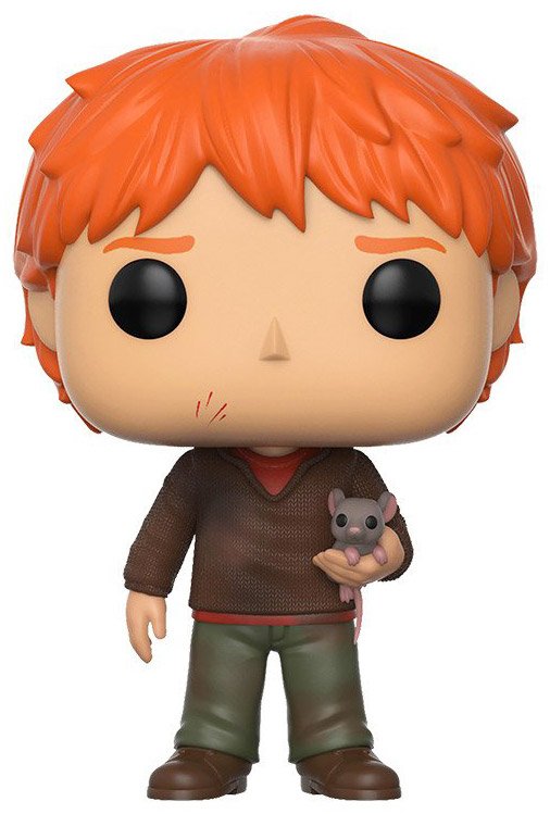 Funko POP! Movies: Harry Potter - Ron Weasley with Scabbers