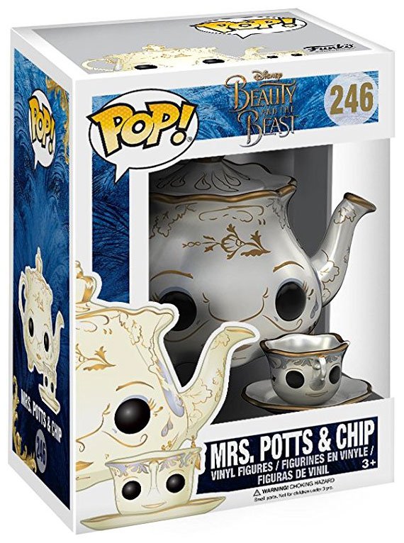 Funko POP! Disney: Beauty and the Beast Live Action - Mrs. Potts and Chip