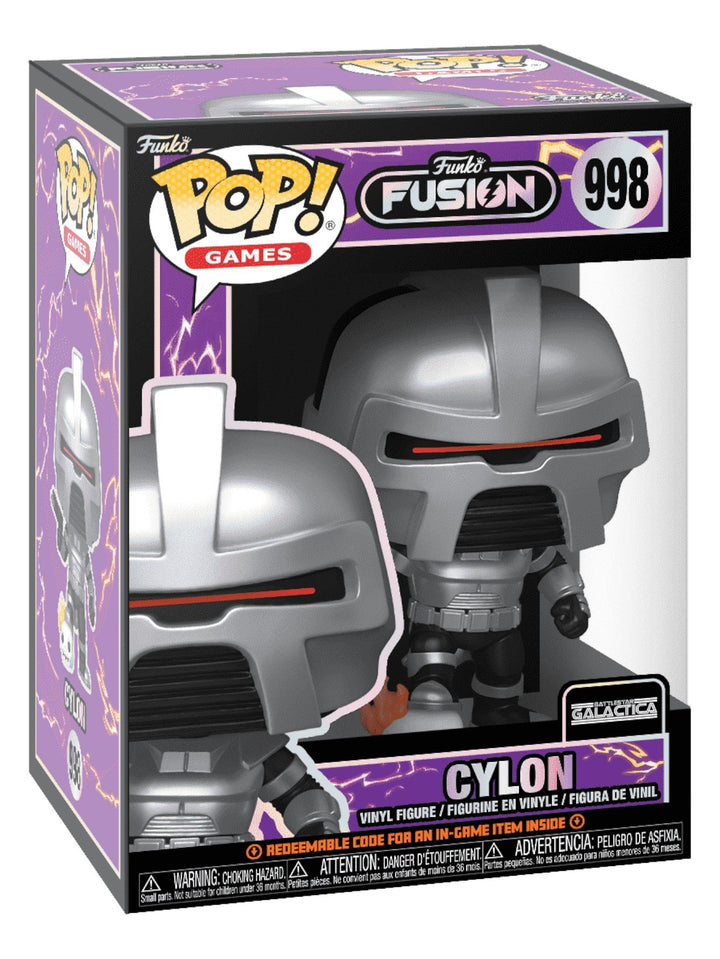Funko Pop! Games: Funko Fusion - Battlestar Galactica Cylon #998 Vinyl Figure with In-Game Code