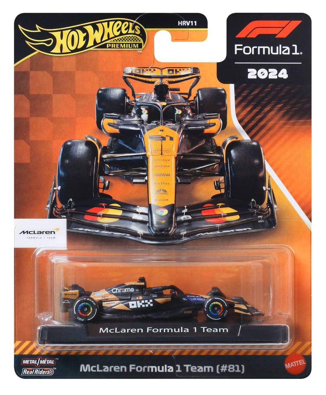 Hot Wheels Formula 1 2025 Diecast Car 1:64 Scale | McLaren / Williams / Sauber F1 Team Mini Racing Vehicle Collection