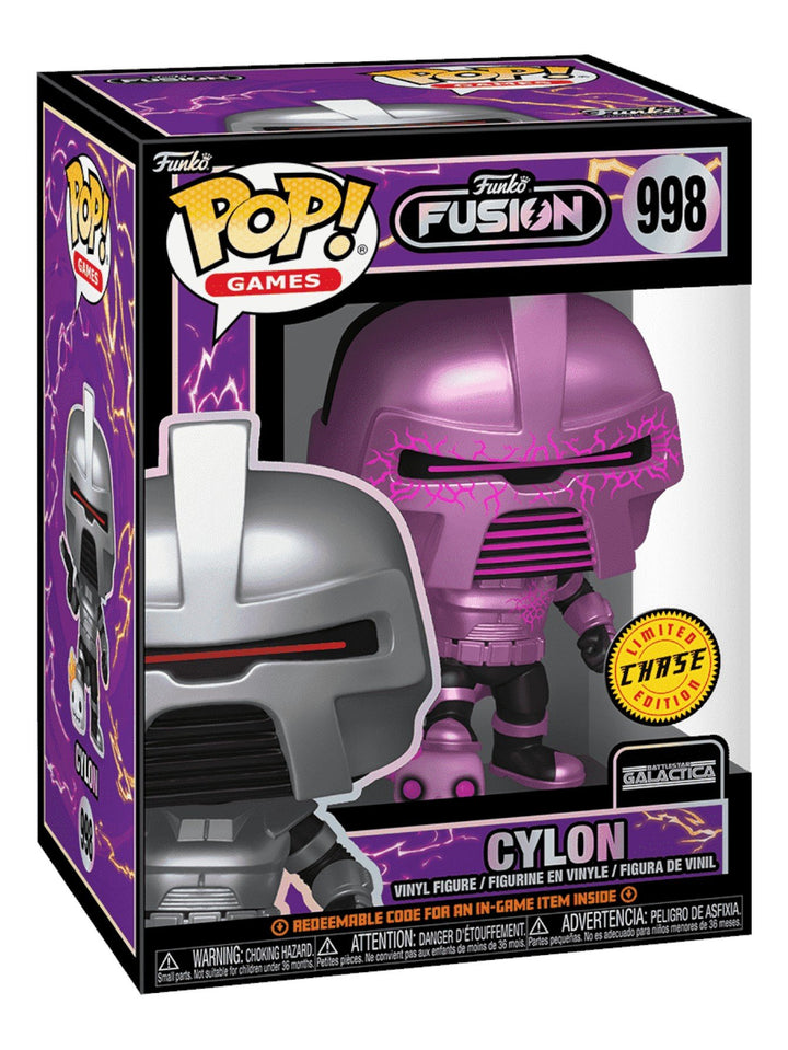 Funko Pop! Games: Funko Fusion - Cylon #998 CHASE (Eddi-fied) Vinyl Figure with In-Game Code