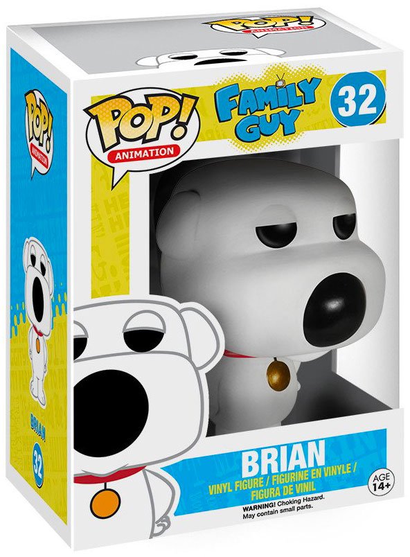 Funko POP! Animation: Family Guy - Brian Vinyl Figure