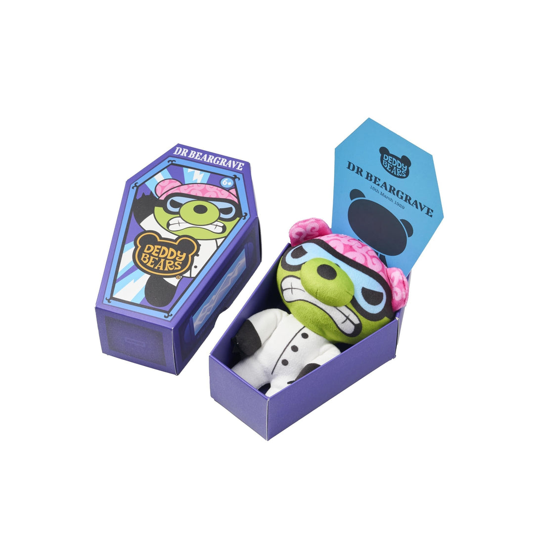 Deddy Bears 5-Inch Plushie in Mini Coffin Box | Lil' Coffin Dodgers S3 Collectible