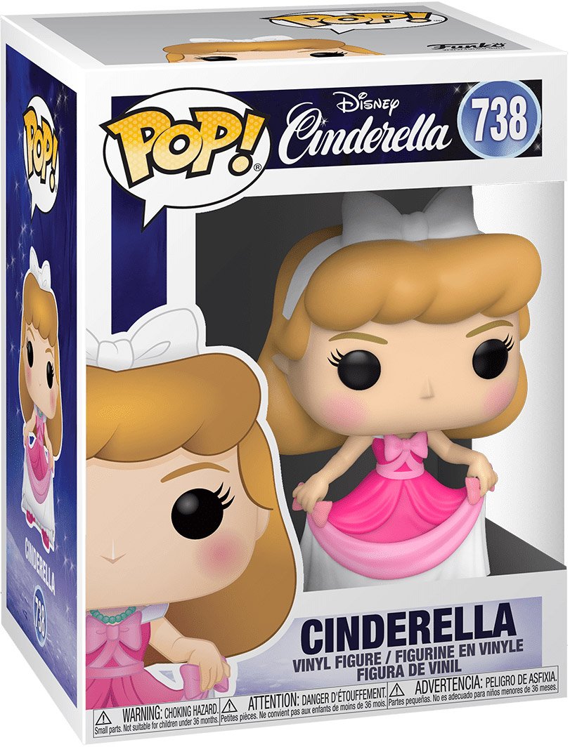 Funko Pop! Disney: Cinderella - Cinderella in Pink Dress Vinyl Figure