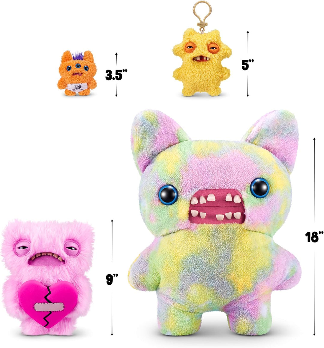 Zuru Fuggler Love Fugg 9" Plush | Funny Ugly Monster | Refresh Red & Pink Variations | Heart-Holding Collectible with Human-Like Teeth