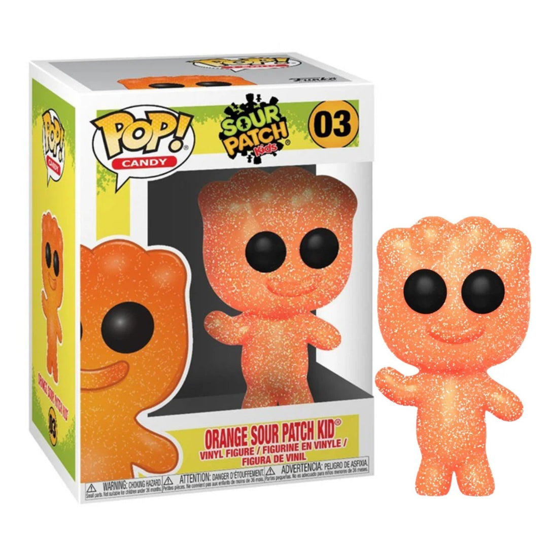 Funko Pop! Candy: Sour Patch Kids Vinyl Figures - Red, Blue, Orange, & Lemon