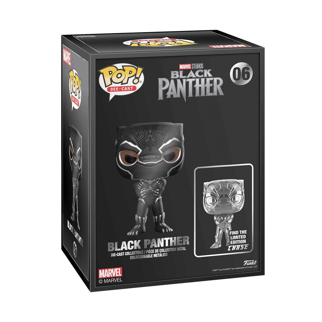 Funko Pop! Die-Cast: Marvel - Black Panther Shop Exclusive