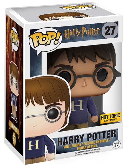 Funko Pop! Movies: Harry Potter - Harry Potter in Sweater Exclusive