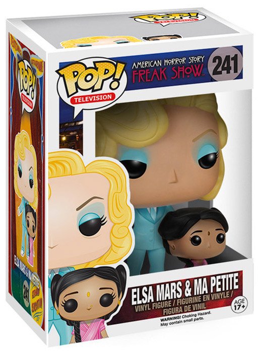 Funko POP! TV: American Horror Story Season 4 Freak Show - Elsa Mars and Ma Petite